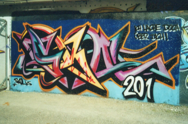 Graffiti Walls & Murals in Bremen by Skol VS - 01